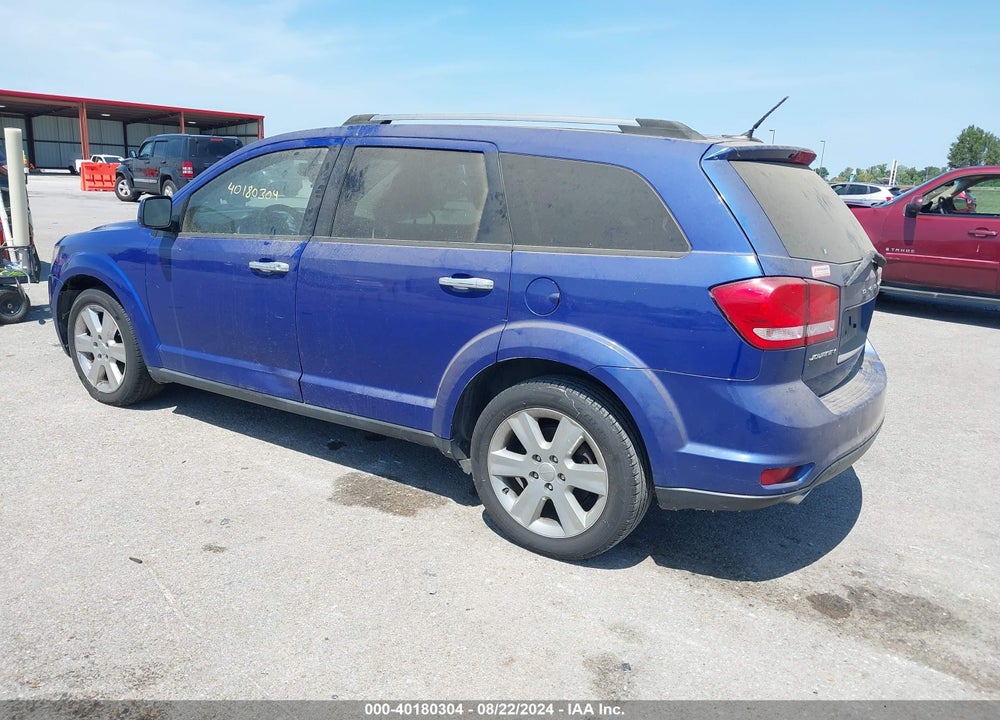 2012 DODGE JOURNEY CREW VIN: 3C4PDCDG5CT270831
