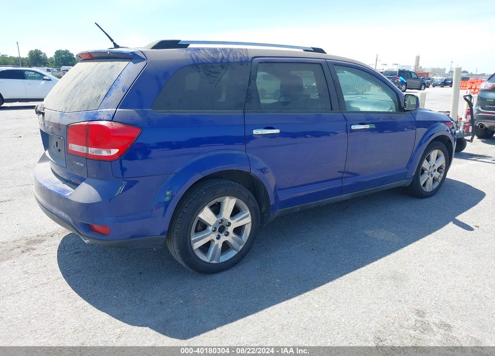 2012 DODGE JOURNEY CREW VIN: 3C4PDCDG5CT270831