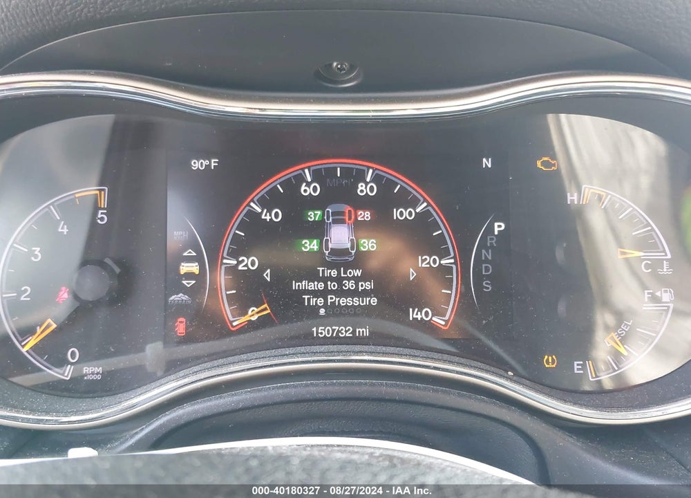 2015 JEEP GRAND CHEROKEE VIN: 1C4RJFBM0FC890708