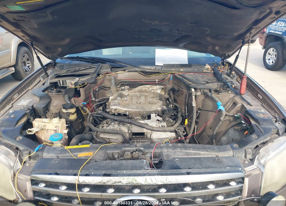 2008 INFINITI FX35 VIN: JNRAS08U98X100445