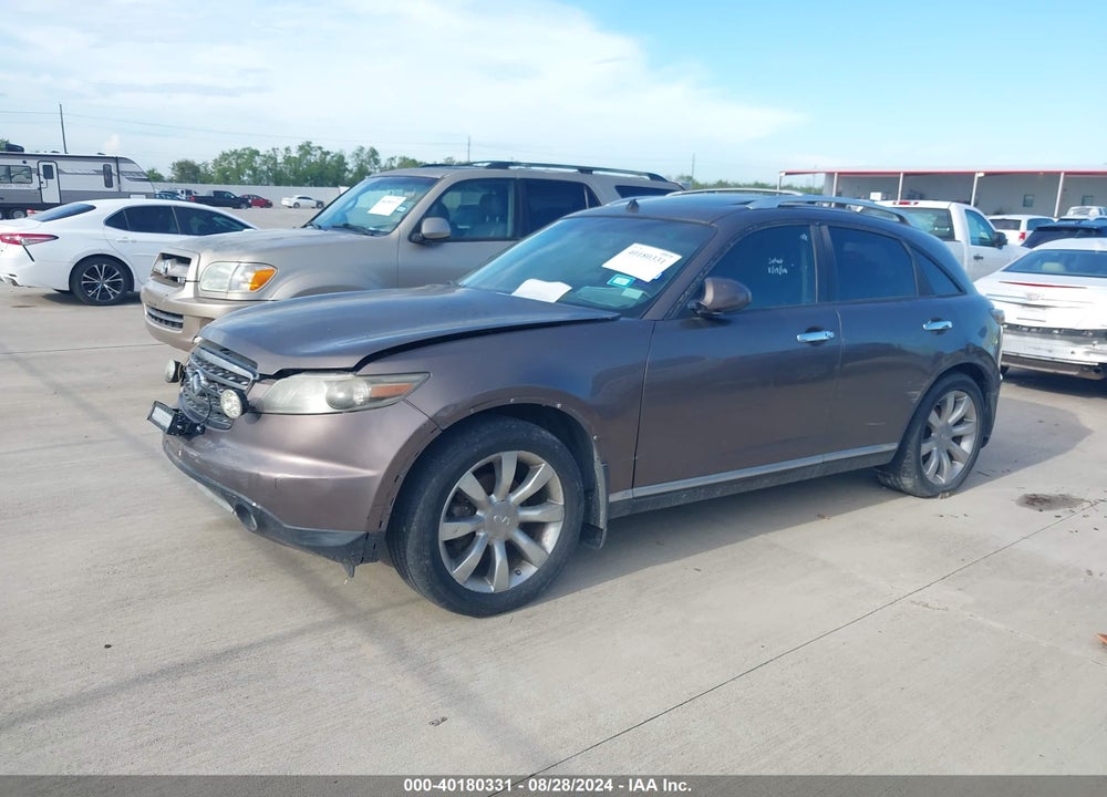 2008 INFINITI FX35 VIN: JNRAS08U98X100445