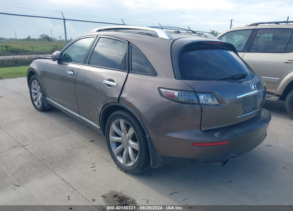 2008 INFINITI FX35 VIN: JNRAS08U98X100445