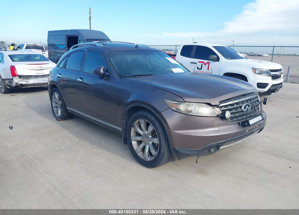 2008 INFINITI FX35 VIN: JNRAS08U98X100445