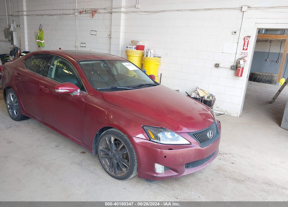 2009 LEXUS IS 250 VIN: JTHBK262192090444