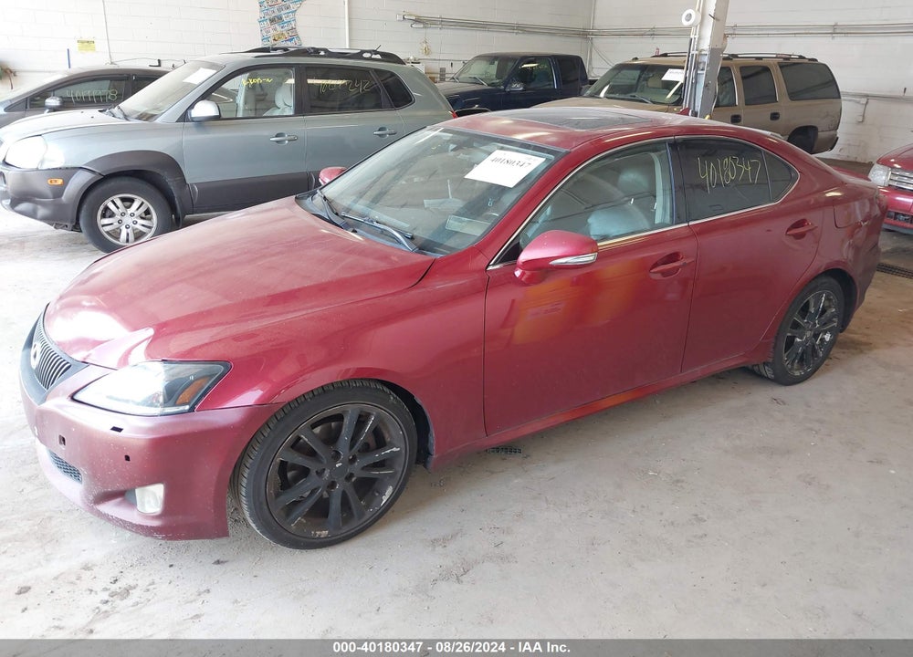 2009 LEXUS IS 250 VIN: JTHBK262192090444