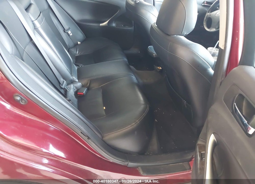 2009 LEXUS IS 250 VIN: JTHBK262192090444