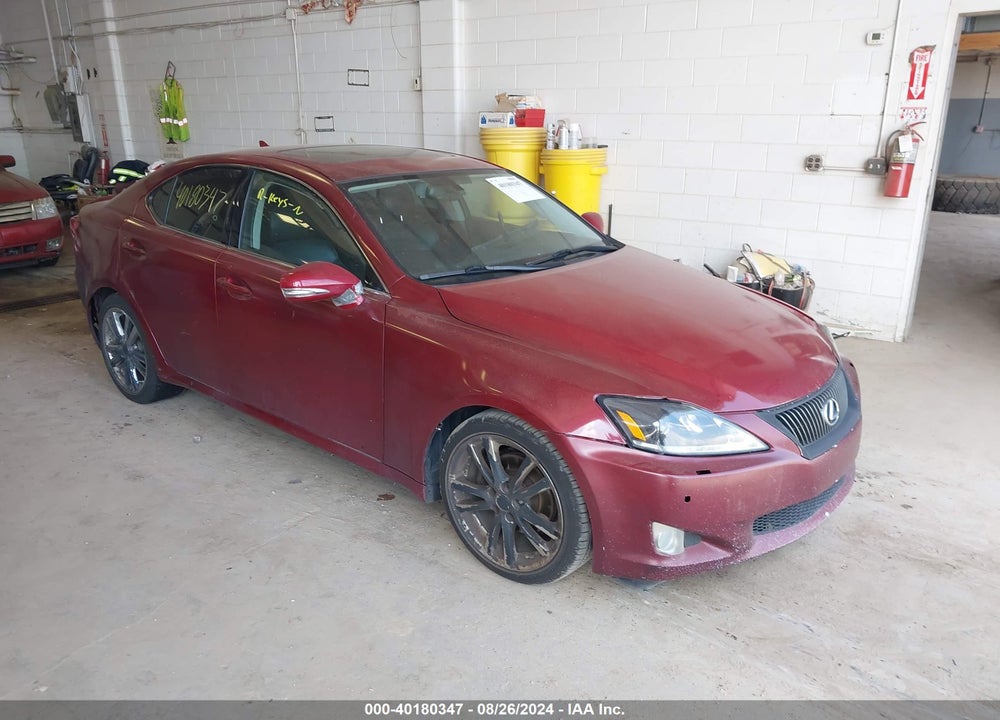2009 LEXUS IS 250 VIN: JTHBK262192090444