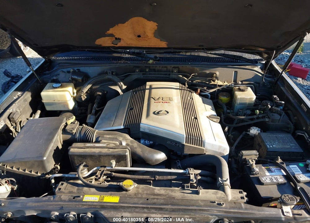 1999 LEXUS LX 470 VIN: JT6HT00W1X0044511