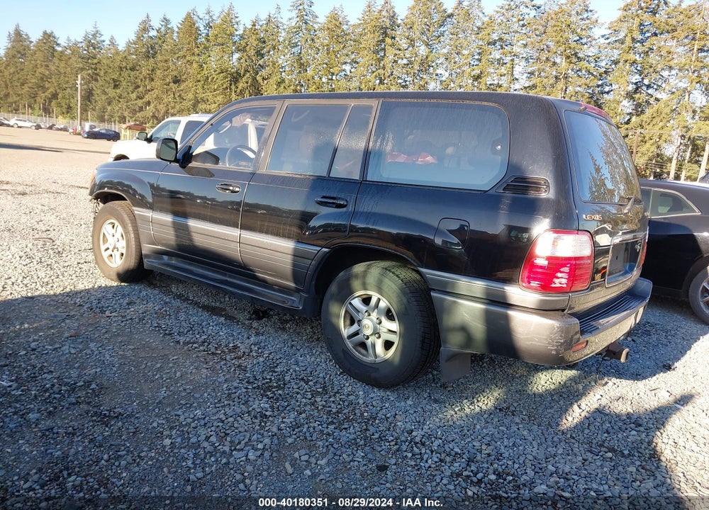 1999 LEXUS LX 470 VIN: JT6HT00W1X0044511