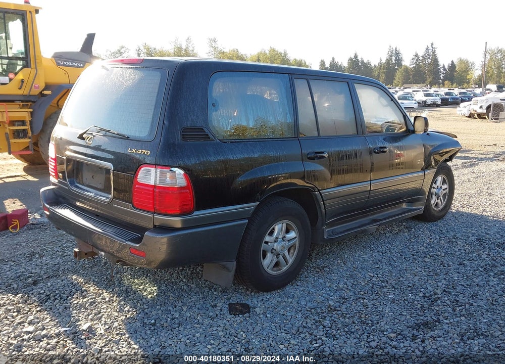 1999 LEXUS LX 470 VIN: JT6HT00W1X0044511