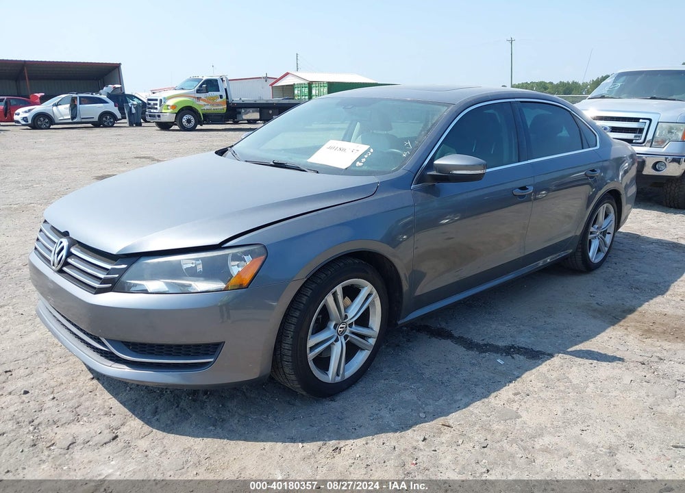 2014 VOLKSWAGEN PASSAT 1.8T SE VIN: 1VWBT7A31EC093194