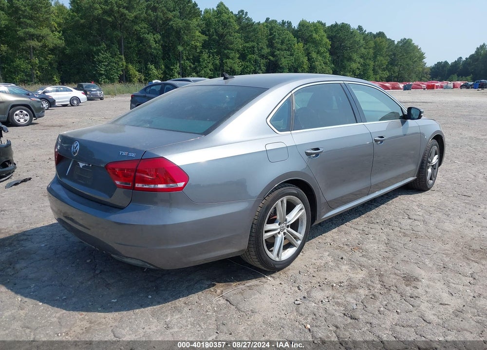 2014 VOLKSWAGEN PASSAT 1.8T SE VIN: 1VWBT7A31EC093194