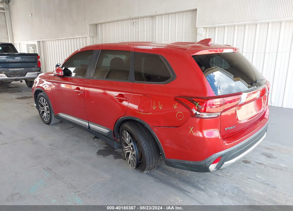 2017 MITSUBISHI OUTLANDER SE VIN: JA4AZ3A36HZ030769