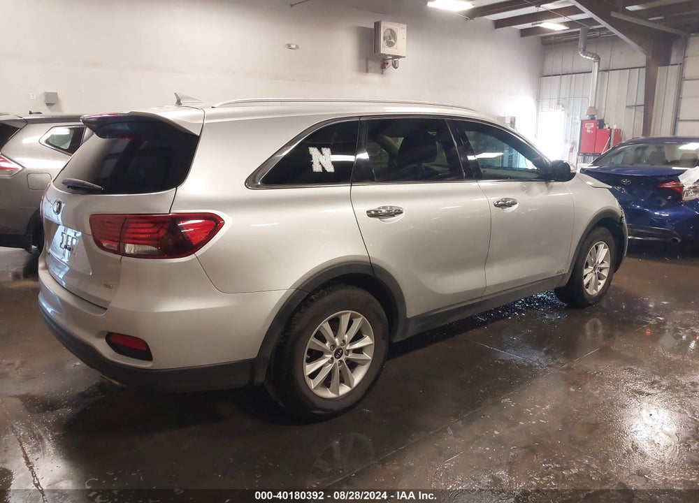2019 KIA SORENTO 2.4L LX VIN: 5XYPGDA32KG436968
