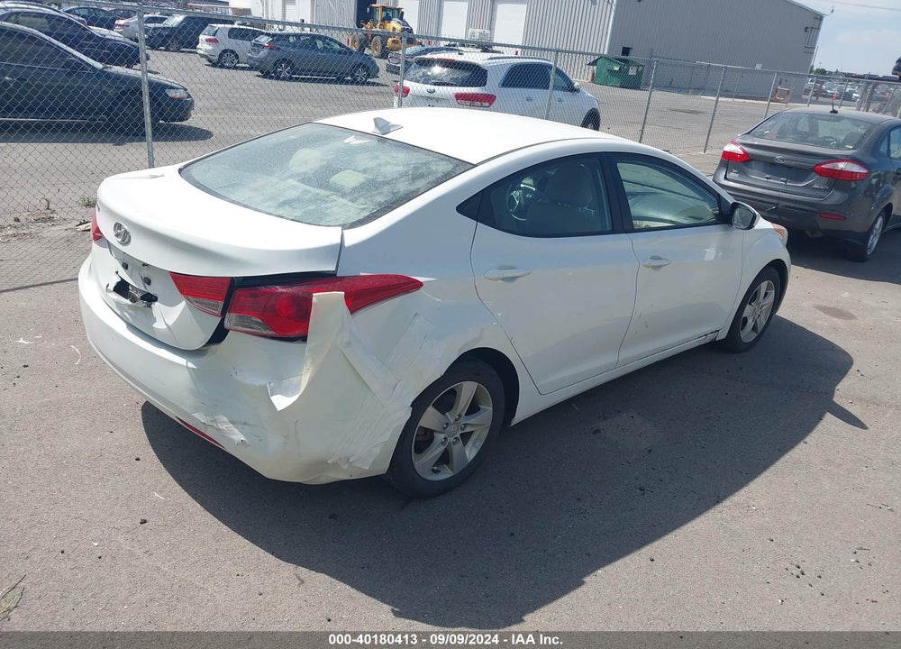 2011 HYUNDAI ELANTRA GLS/LIMITED VIN: 5NPDH4AE2BH054711