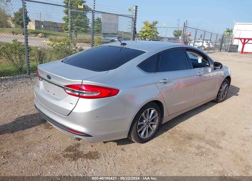 2017 FORD FUSION SE VIN: 3FA6P0H72HR125476