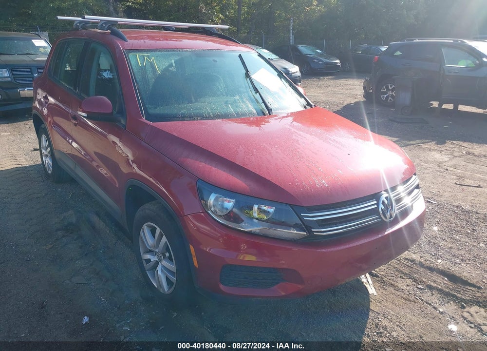 2015 VOLKSWAGEN TIGUAN S VIN: WVGBV7AX2FW104067