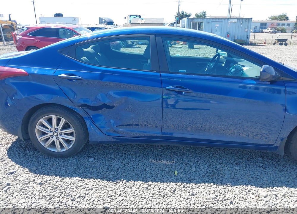 2015 HYUNDAI ELANTRA SE VIN: 5NPDH4AE7FH589281