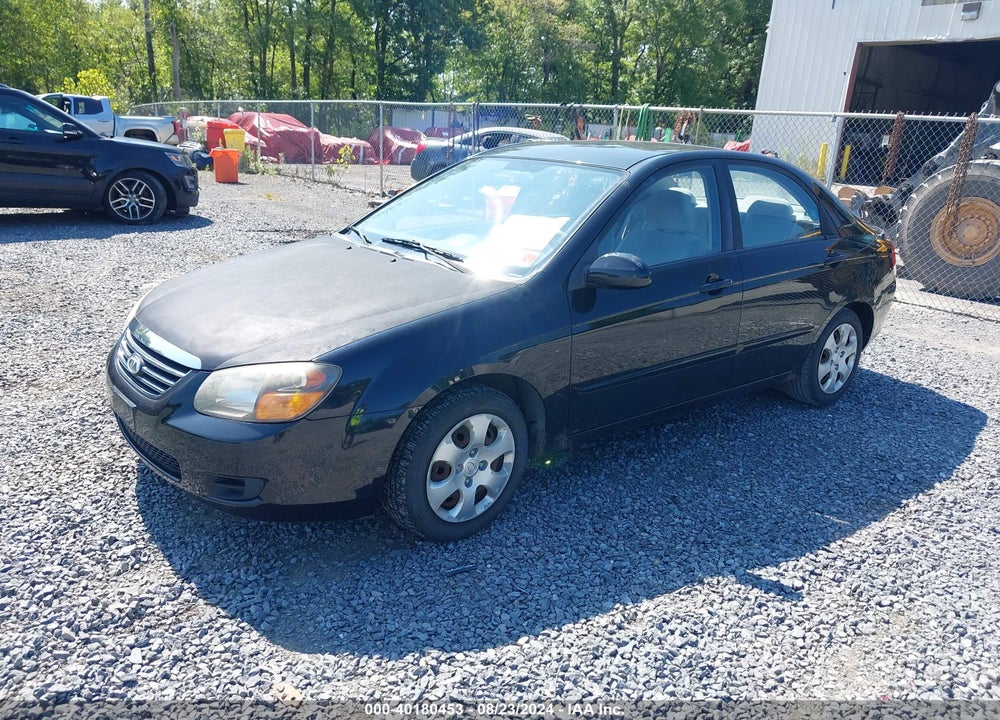 2009 KIA SPECTRA EX VIN: KNAFE222X95662722