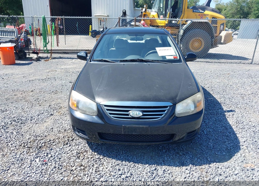 2009 KIA SPECTRA EX VIN: KNAFE222X95662722