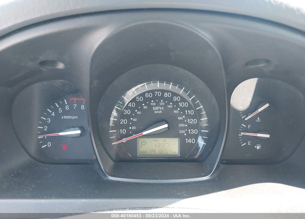 2009 KIA SPECTRA EX VIN: KNAFE222X95662722