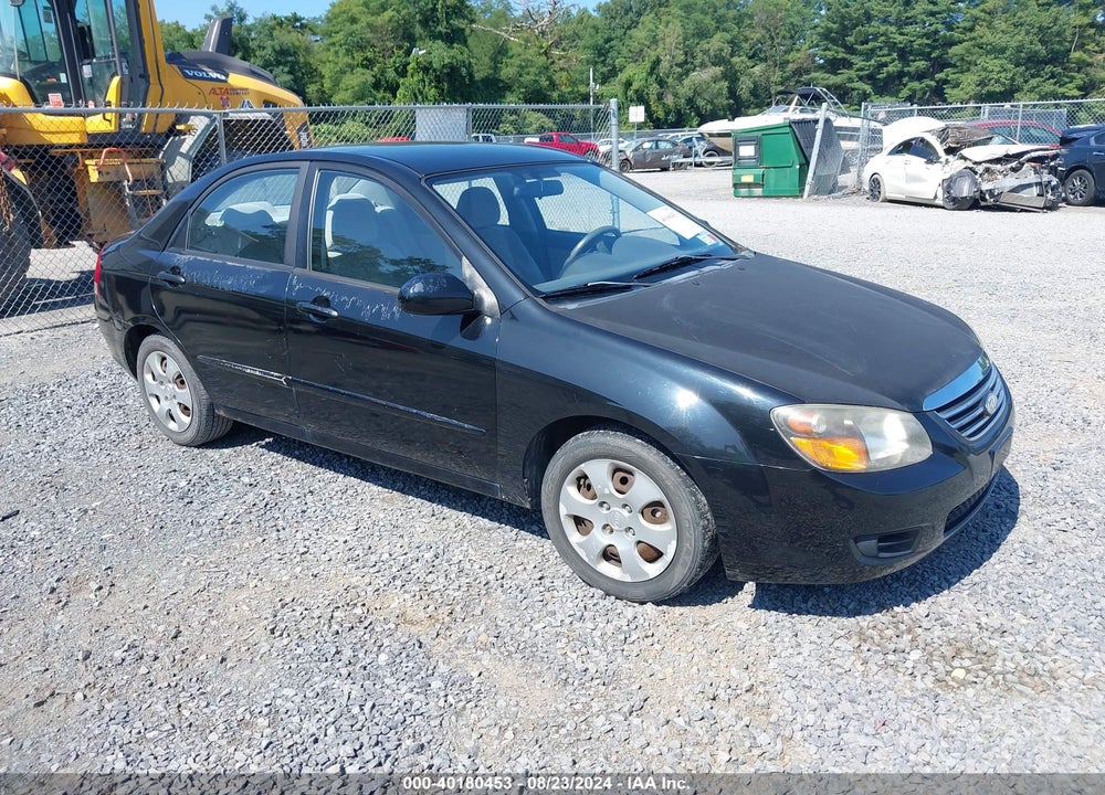 2009 KIA SPECTRA EX VIN: KNAFE222X95662722