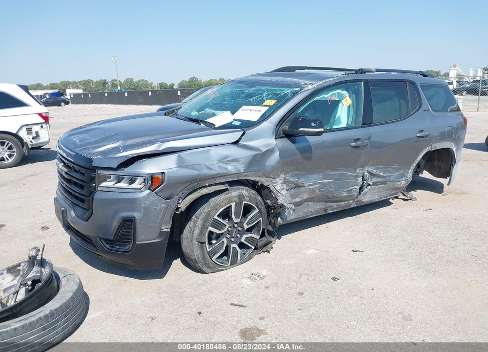 2021 GMC ACADIA FWD SLE VIN: 1GKKNKLA8MZ108429
