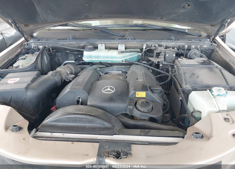 2001 MERCEDES-BENZ ML 320 VIN: 4JGAB54E01A280270