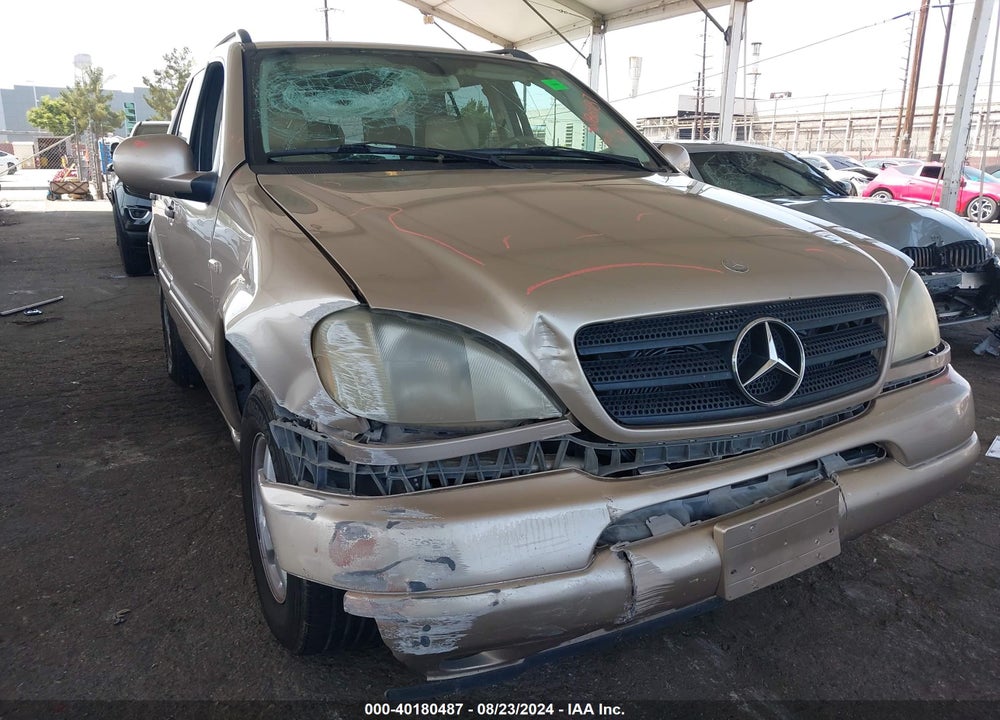 2001 MERCEDES-BENZ ML 320 VIN: 4JGAB54E01A280270