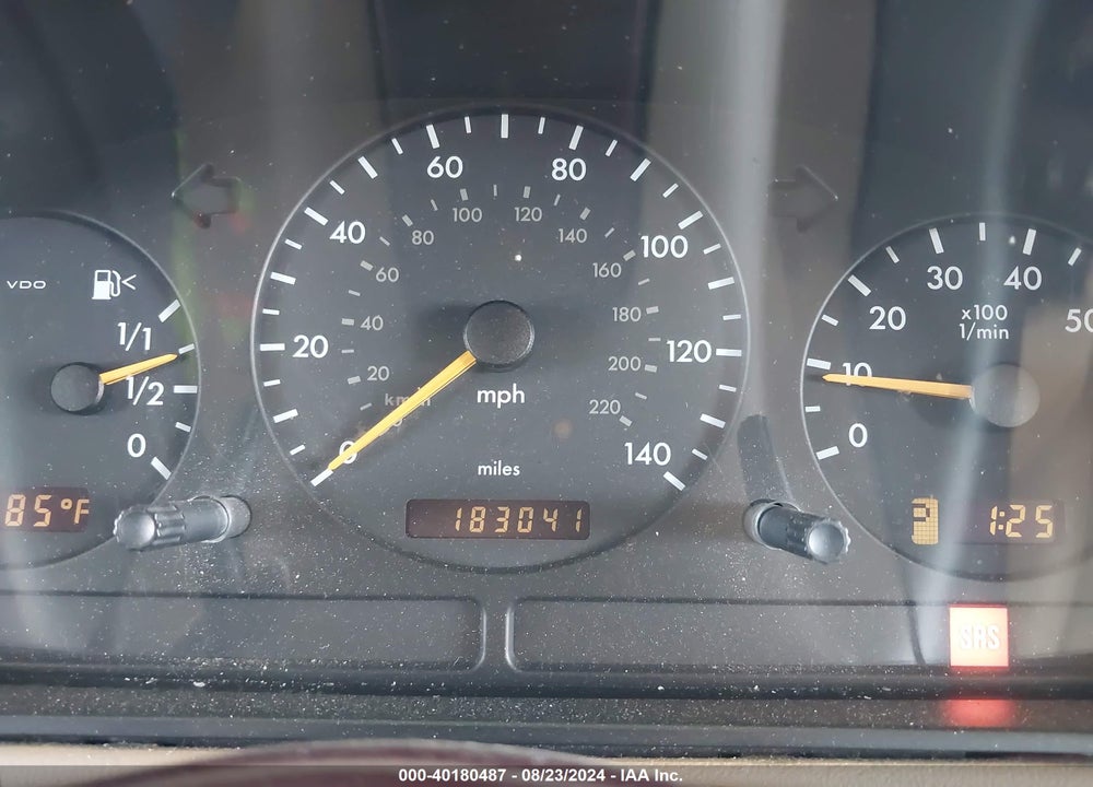 2001 MERCEDES-BENZ ML 320 VIN: 4JGAB54E01A280270