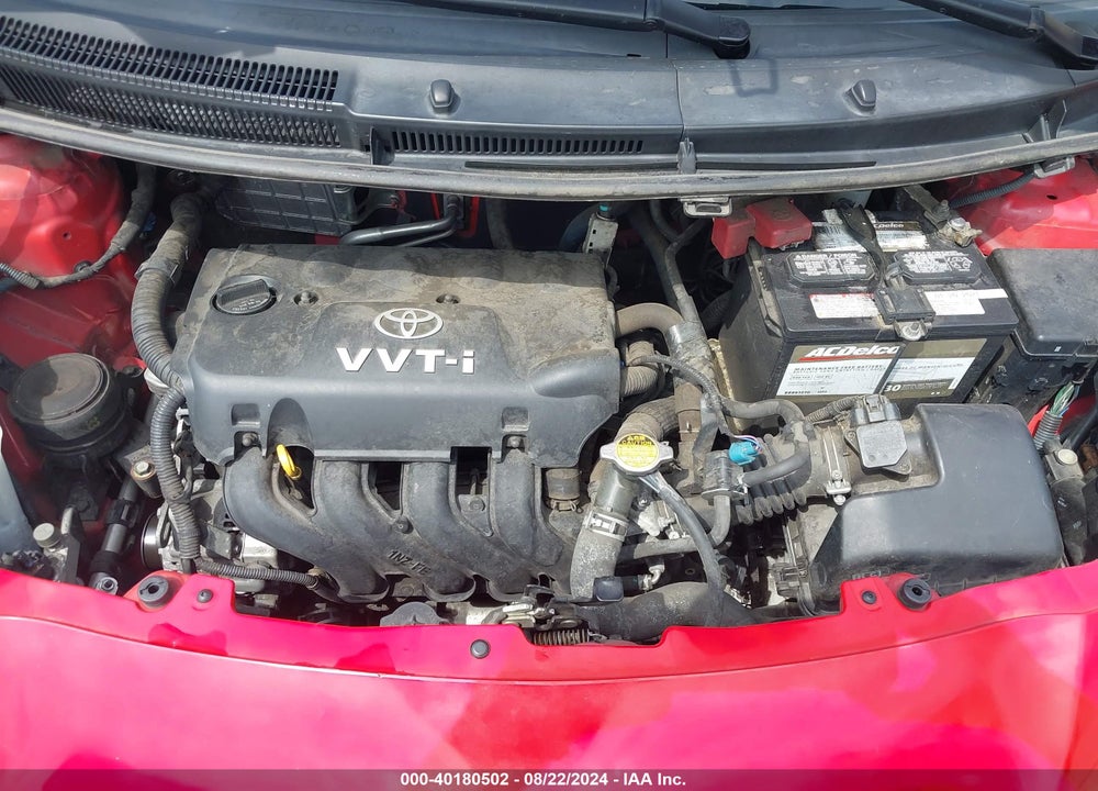 2009 TOYOTA YARIS VIN: JTDKT903795234828