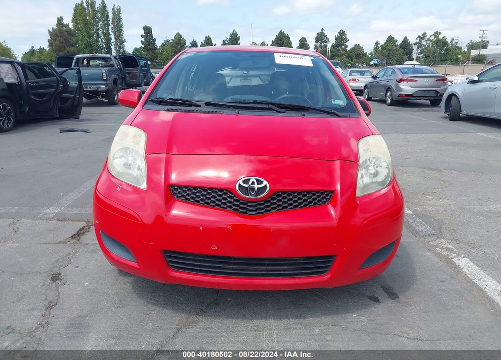2009 TOYOTA YARIS VIN: JTDKT903795234828