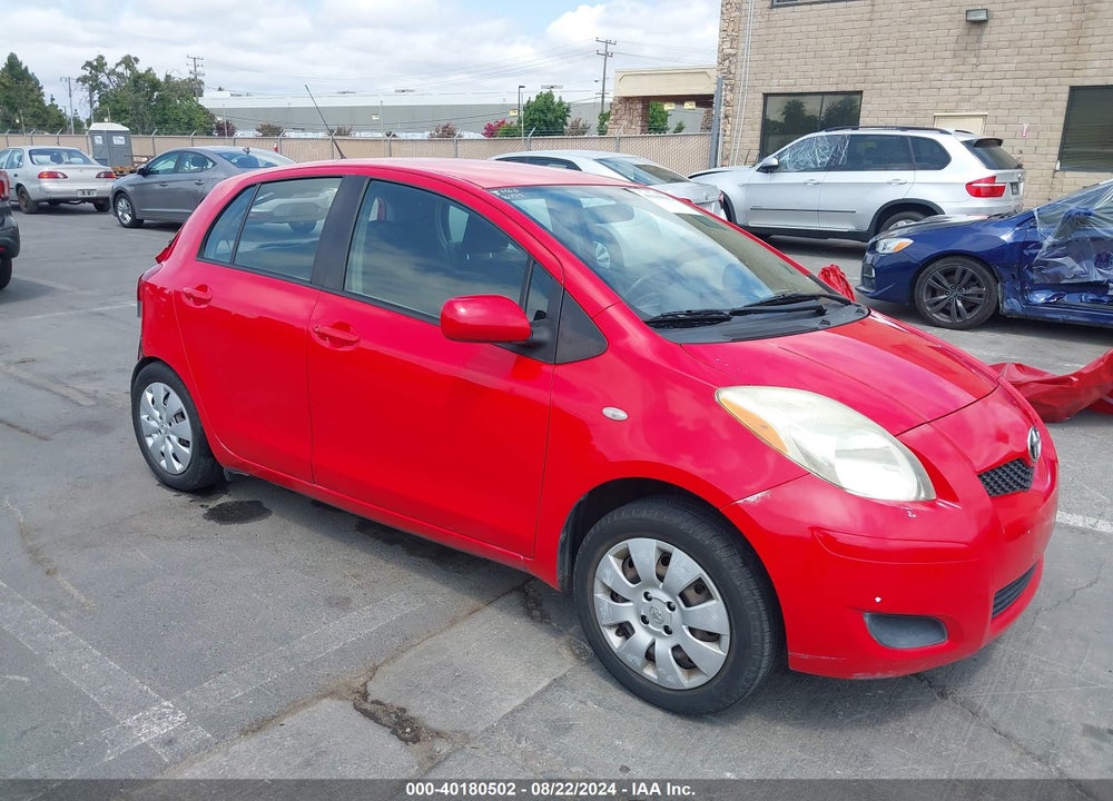 2009 TOYOTA YARIS VIN: JTDKT903795234828