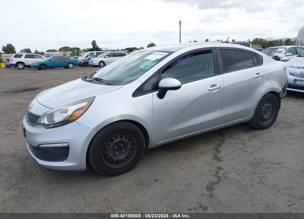 2017 KIA RIO LX VIN: KNADM4A39H6026236