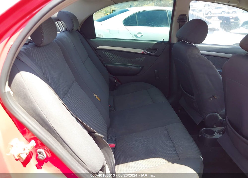 2007 CHEVROLET AVEO LS VIN: KL1TD56637B051508