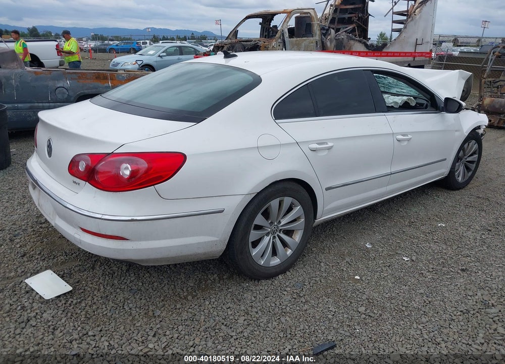 2011 VOLKSWAGEN CC SPORT VIN: WVWMP7AN5BE730752