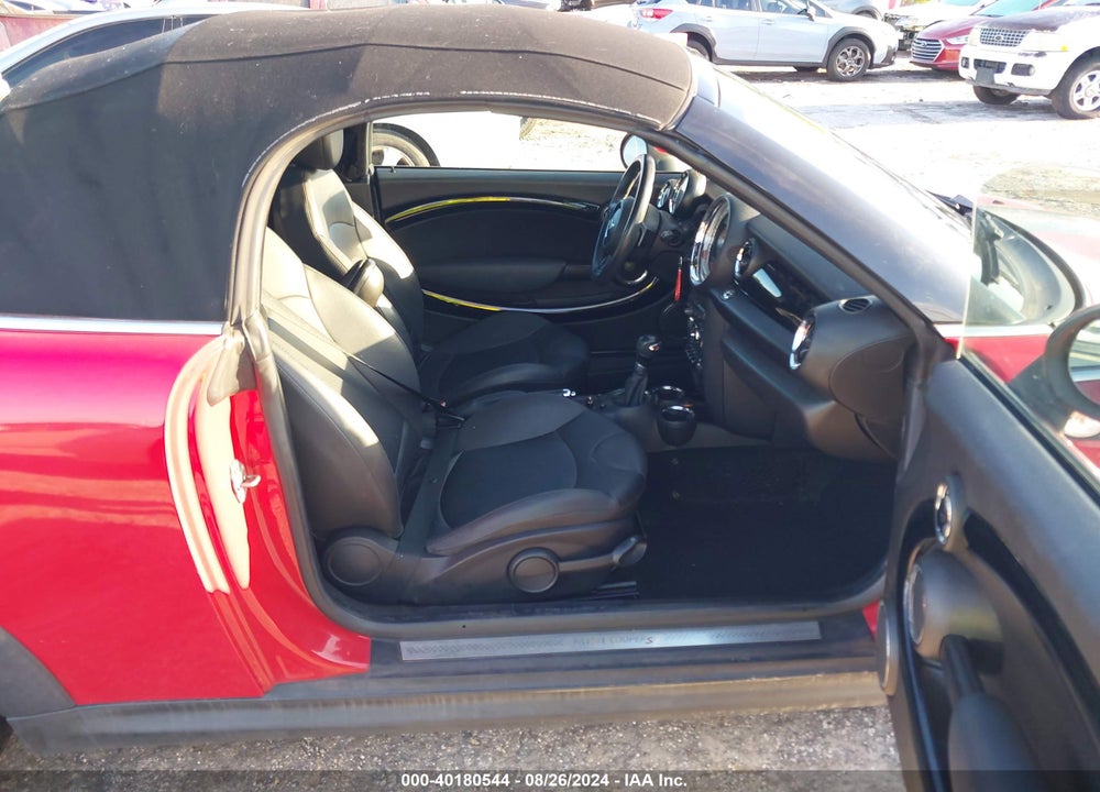 2014 MINI ROADSTER COOPER S VIN: WMWSY3C57ET594860