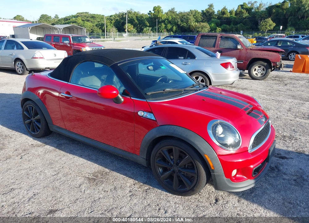 2014 MINI ROADSTER COOPER S VIN: WMWSY3C57ET594860