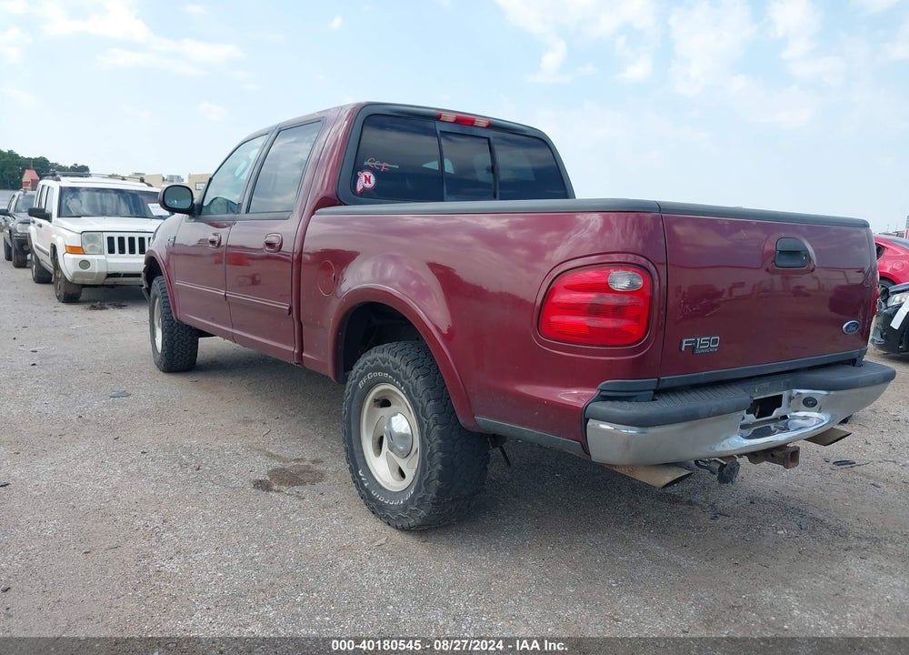 2003 FORD F-150 LARIAT/XLT VIN: 1FTRW08L83KA82122