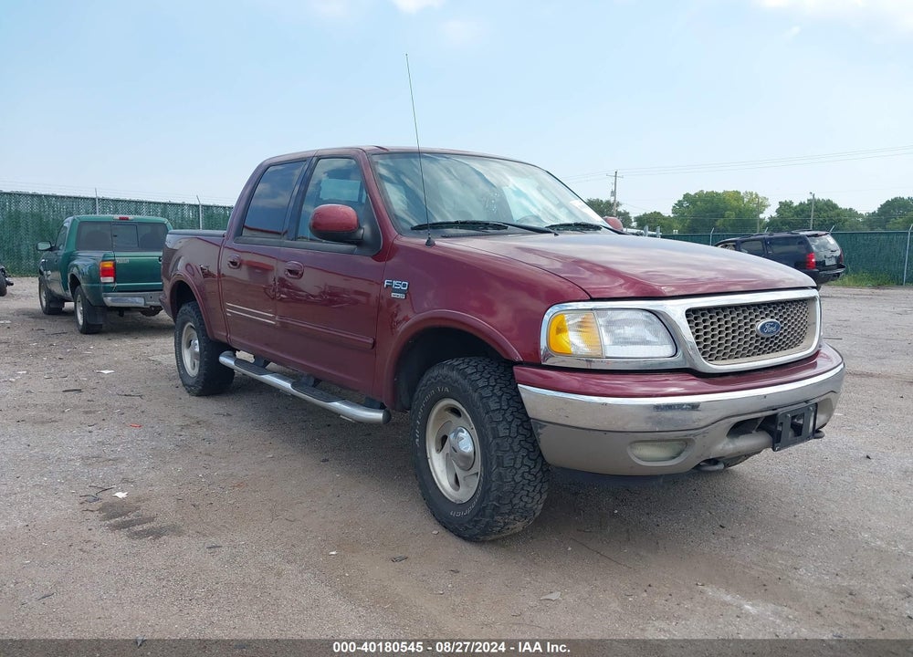 2003 FORD F-150 LARIAT/XLT VIN: 1FTRW08L83KA82122