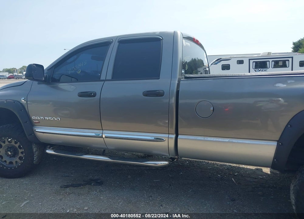 2006 DODGE RAM 3500 LARAMIE VIN: 3D7LX38CX6G238845
