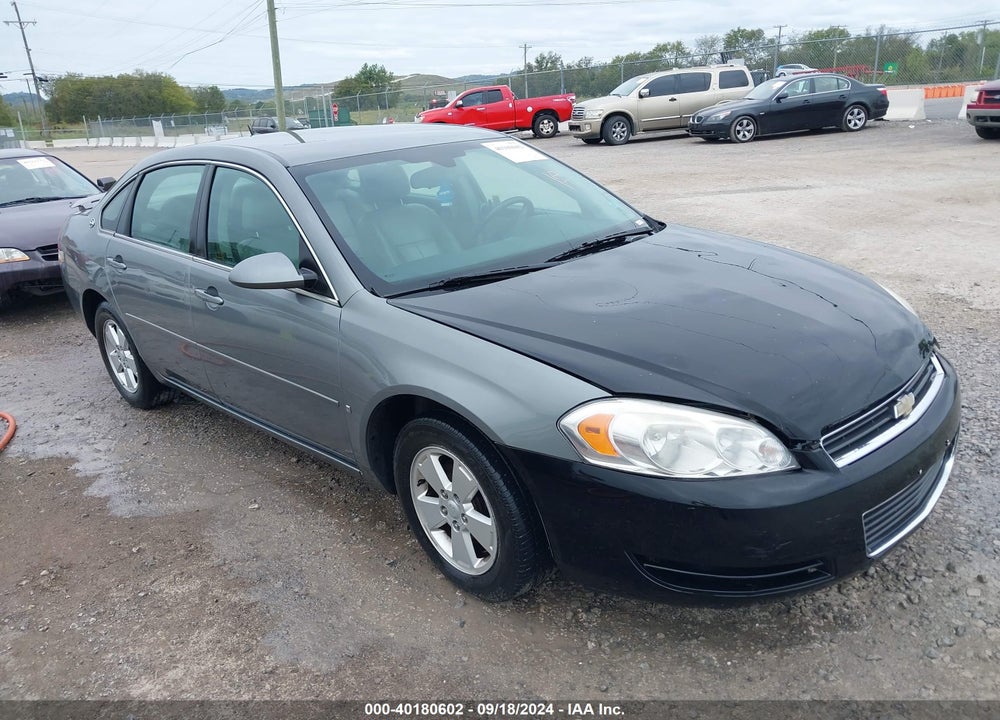 2008 CHEVROLET IMPALA LT VIN: 2G1WT58KX81313666