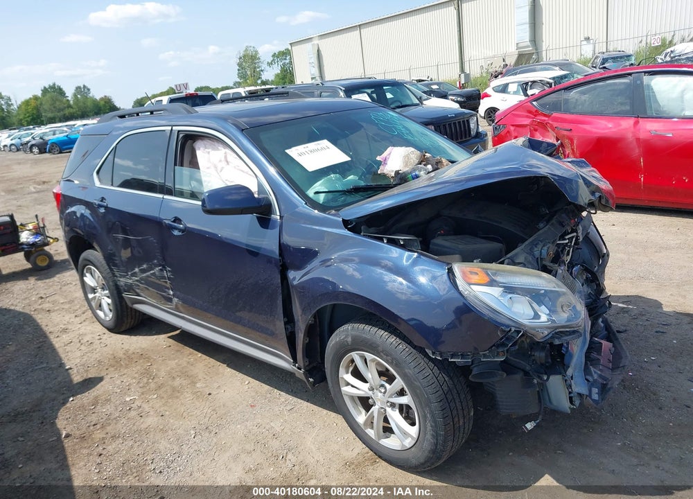 2017 CHEVROLET EQUINOX LT VIN: 2GNALCEK6H1556537