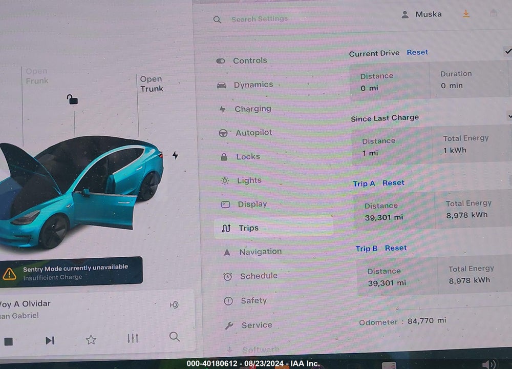 2020 TESLA MODEL 3 VIN: 5YJ3E1EA4LF633399