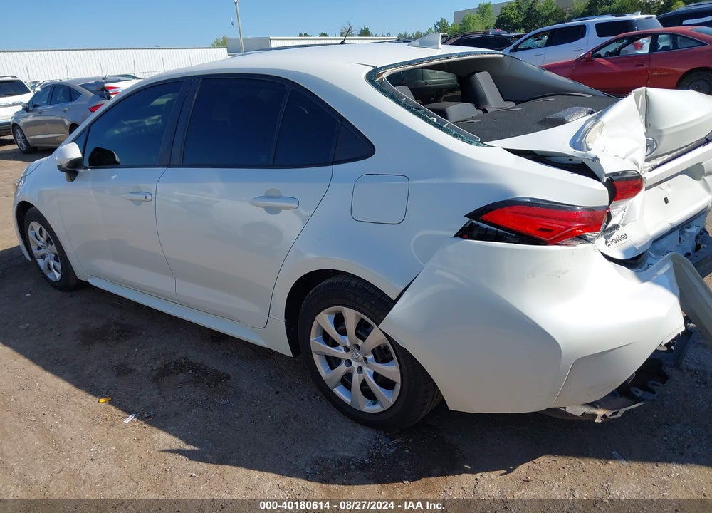 2021 TOYOTA COROLLA LE VIN: 5YFEPMAE6MP193480