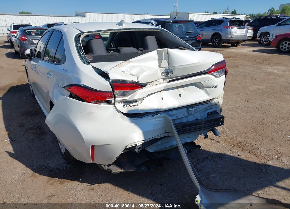 2021 TOYOTA COROLLA LE VIN: 5YFEPMAE6MP193480