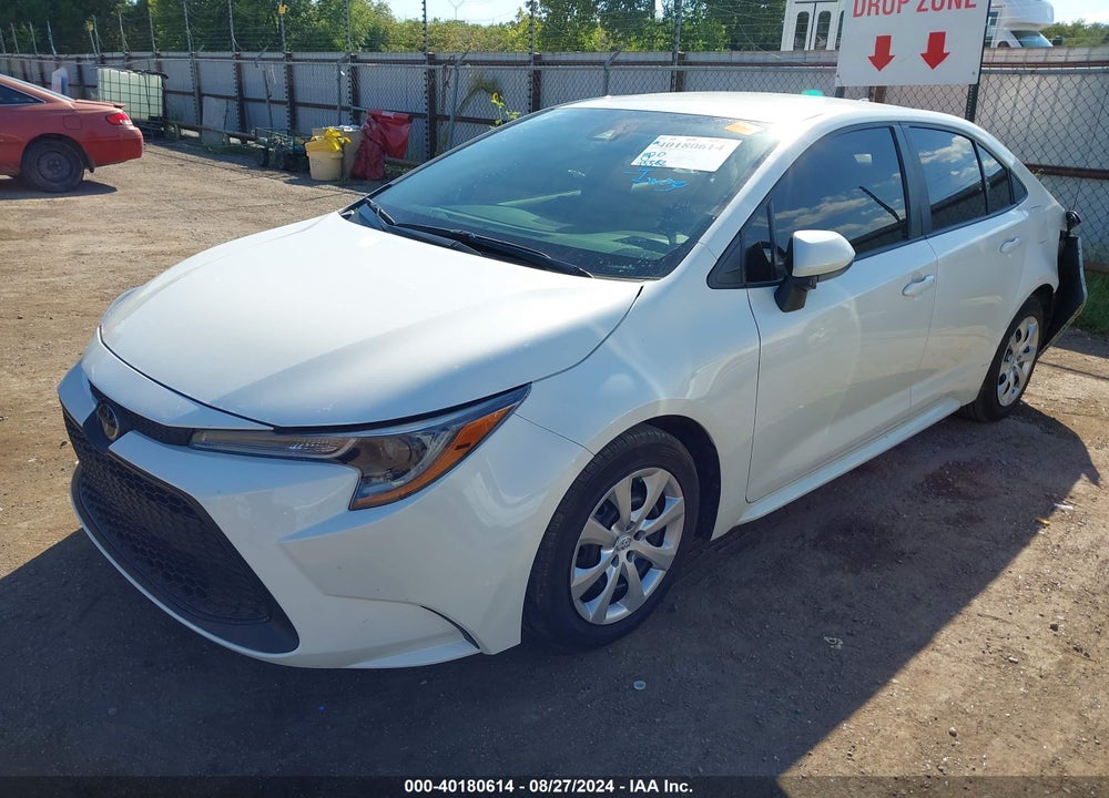 2021 TOYOTA COROLLA LE VIN: 5YFEPMAE6MP193480