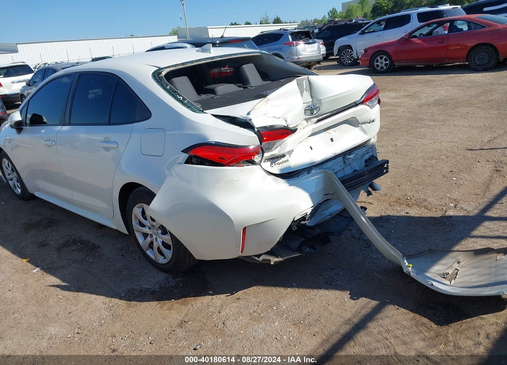 2021 TOYOTA COROLLA LE VIN: 5YFEPMAE6MP193480