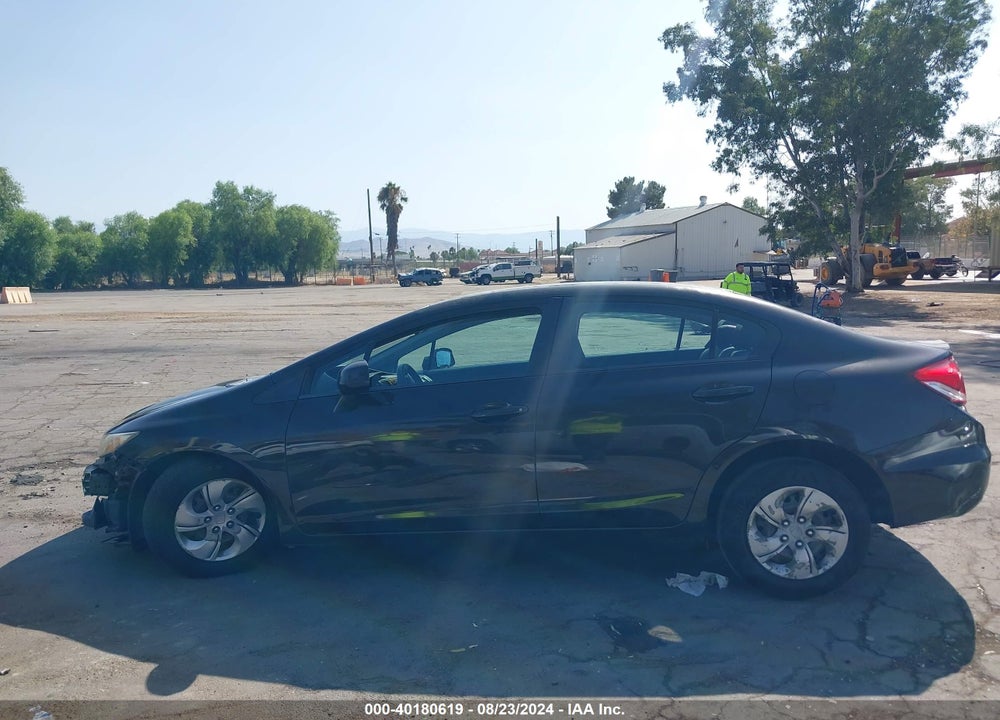 2013 HONDA CIVIC LX VIN: 2HGFB2F51DH588240