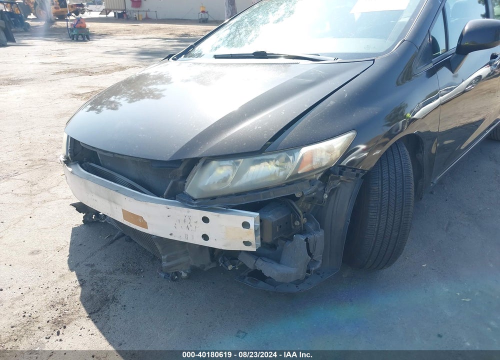 2013 HONDA CIVIC LX VIN: 2HGFB2F51DH588240